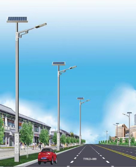 白山城乡建设太阳能路灯